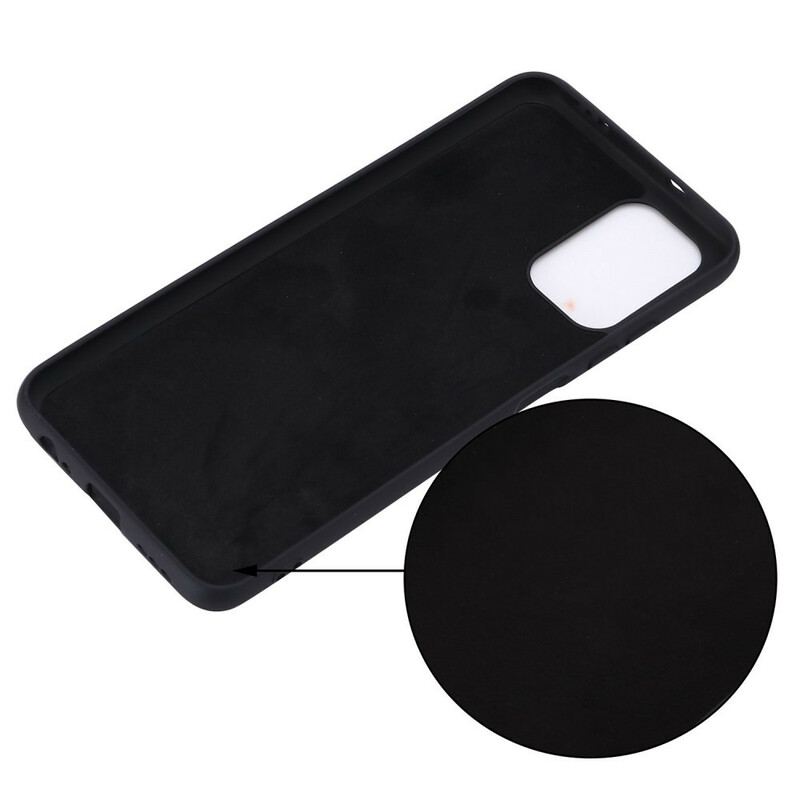 Coque Xiaomi Redmi Note 10/10S/Poco M5s Silicone Liquide Avec Lanière