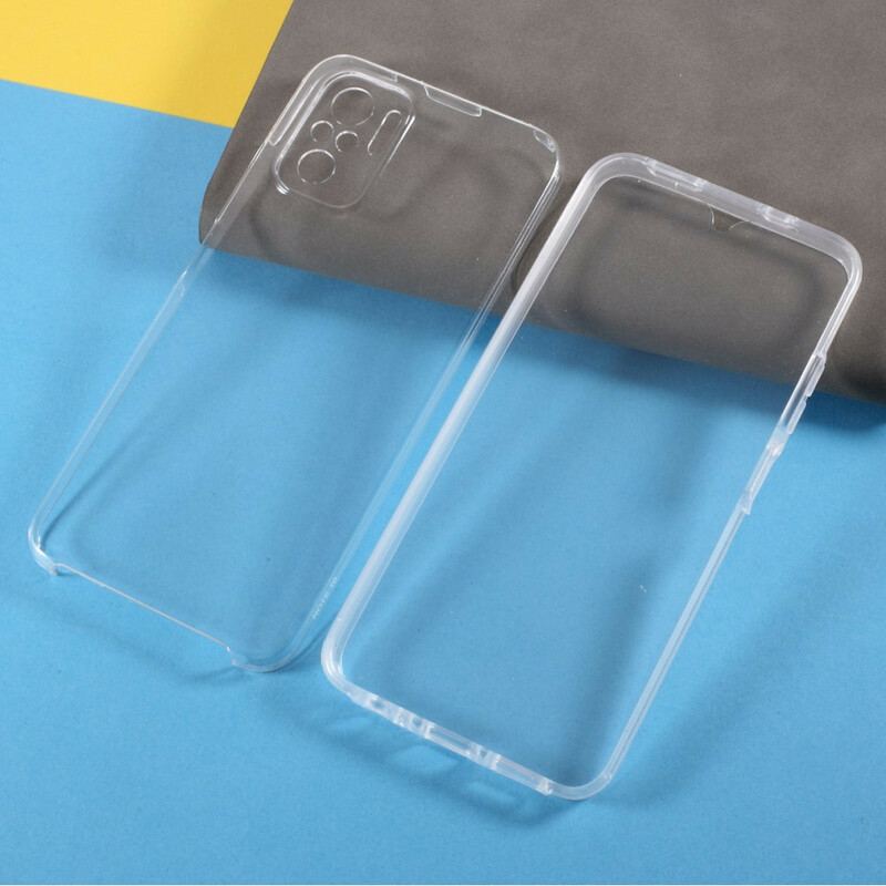 Coque Xiaomi Redmi Note 10/10S/Poco M5s Transparente Avant Arrière