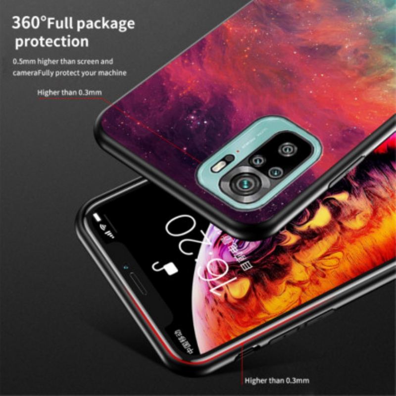 Coque Xiaomi Redmi Note 10/10S/Poco M5s Verre Trempé Beauty