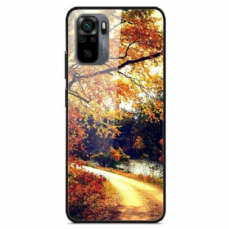 Coque Xiaomi Redmi Note 10/10S/Poco M5s Verre Trempé Forêt