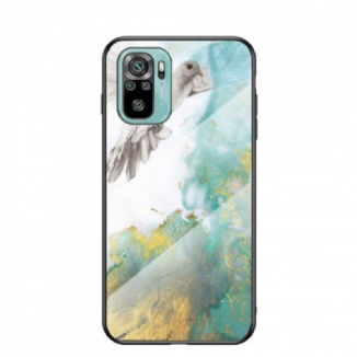 Coque Xiaomi Redmi Note 10/10S/Poco M5s Verre Trempé Marble Colors