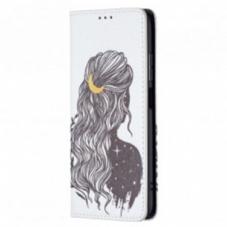 Flip Cover Xiaomi Redmi Note 10/10S/Poco M5s Jolie Chevelure