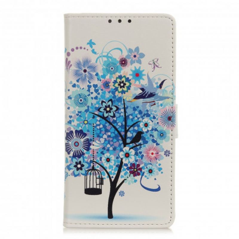 Housse Xiaomi Redmi Note 10/10S/Poco M5s Arbre Fleuri