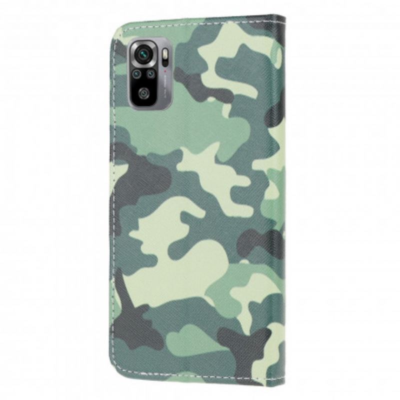 Housse Xiaomi Redmi Note 10/10S/Poco M5s Camouflage