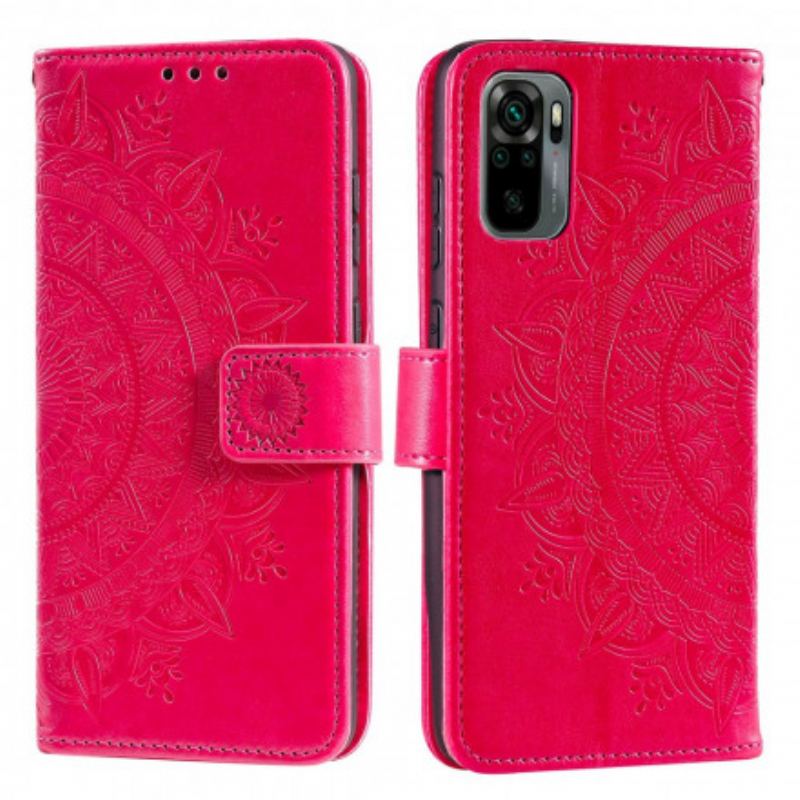 Housse Xiaomi Redmi Note 10/10S/Poco M5s Mandala Soleil