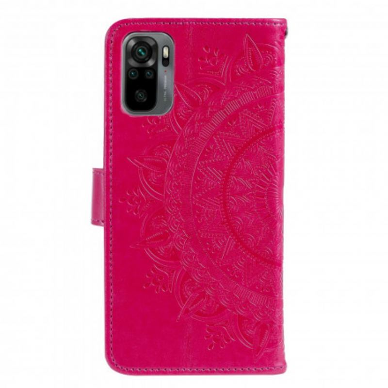 Housse Xiaomi Redmi Note 10/10S/Poco M5s Mandala Soleil