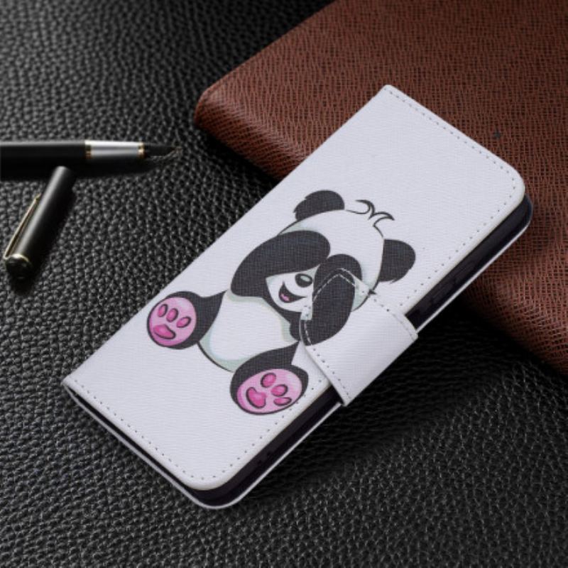 Housse Xiaomi Redmi Note 10/10S/Poco M5s Panda Fun