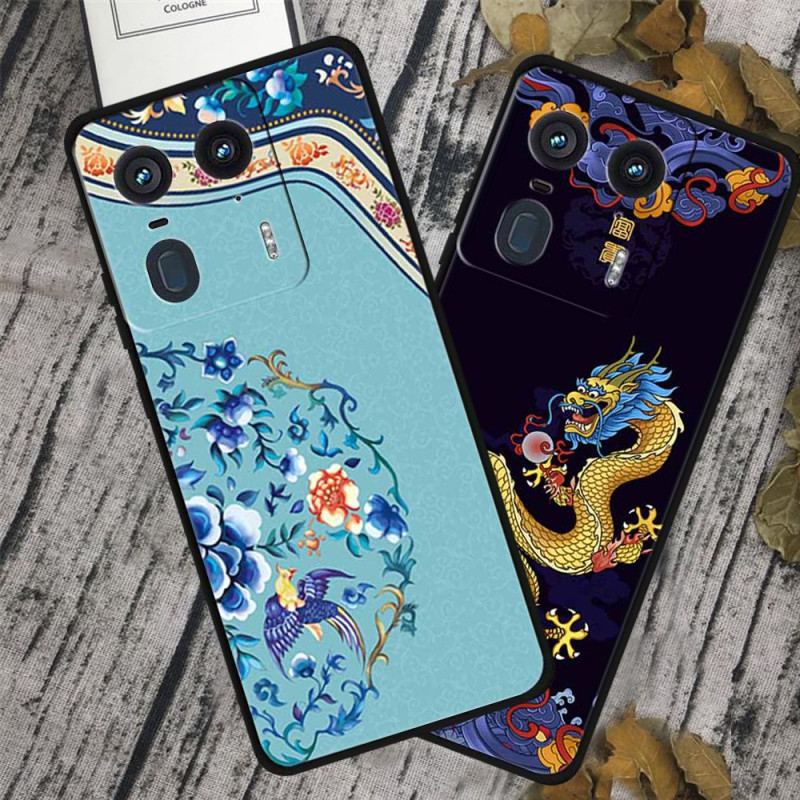 Coque Motorola Edge 50 Ultra Femme et Fleurs de Pêche