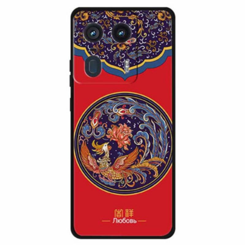 Coque Motorola Edge 50 Ultra Phoenix Flower