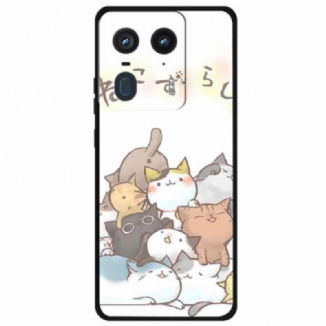 Coque Motorola Moto X50 Ultra Chats Entassés