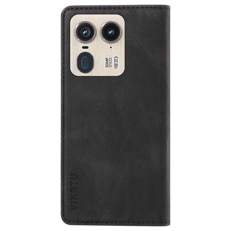 Flip Cover Motorola Edge 50 Ultra Vintage YIKATU