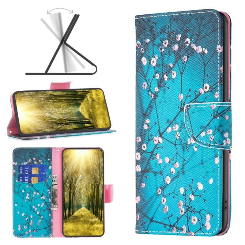 Housse Motorola Edge 50 Ultra Fleurs de Prunier