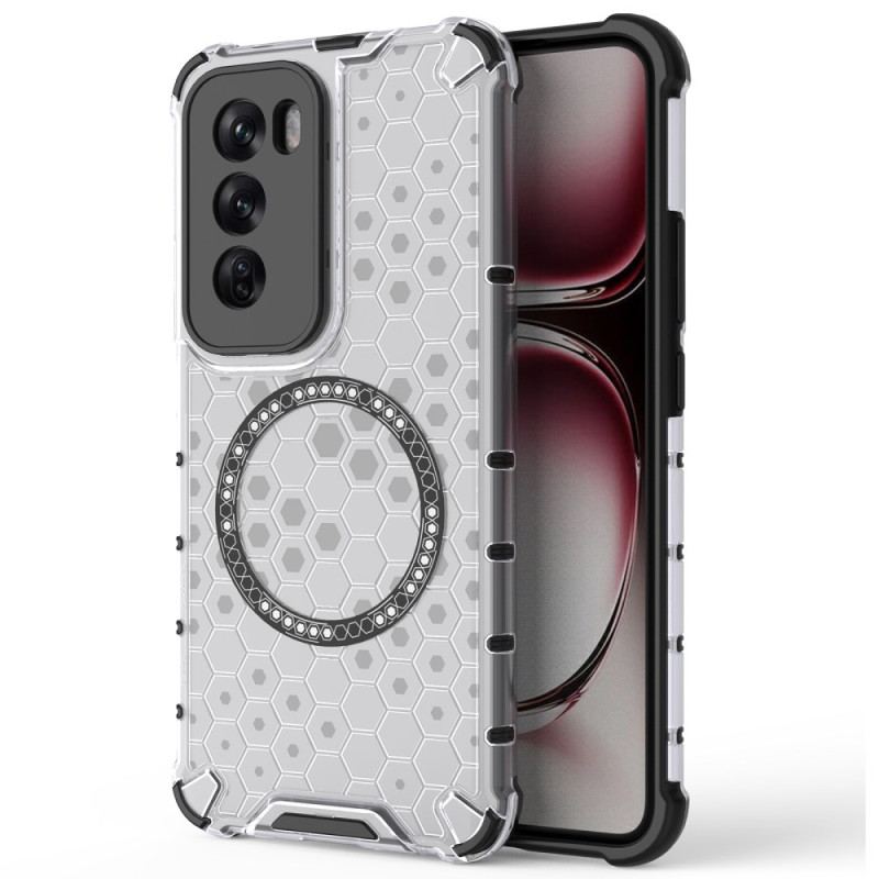 Coque Oppo Reno 12 Pro 5G Magnétique Nid d'Abeille