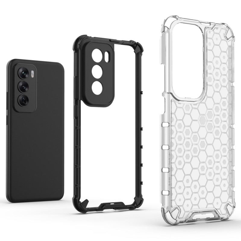 Coque Oppo Reno 12 Pro 5G Nid d'Abeille