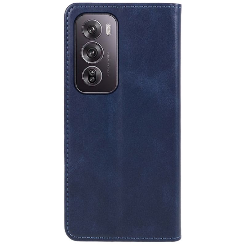 Flip Cover Oppo Reno 12 Pro Effet Cuir