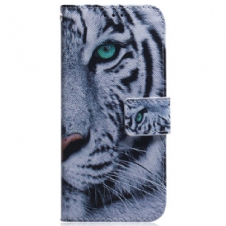 Housse Oppo Reno 12 Pro 5G Tigre Blanc