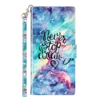 Housse Samsung Galaxy Note 10 Never Stop Dreaming Light Spots