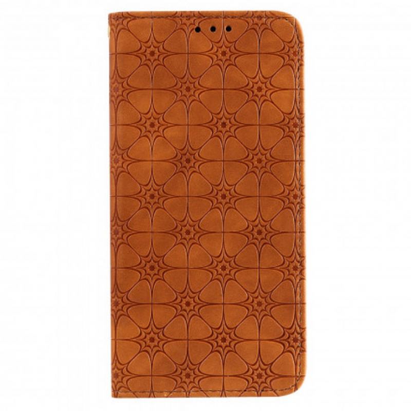 Flip Cover Samsung Galaxy M31 Fleurs Baroques