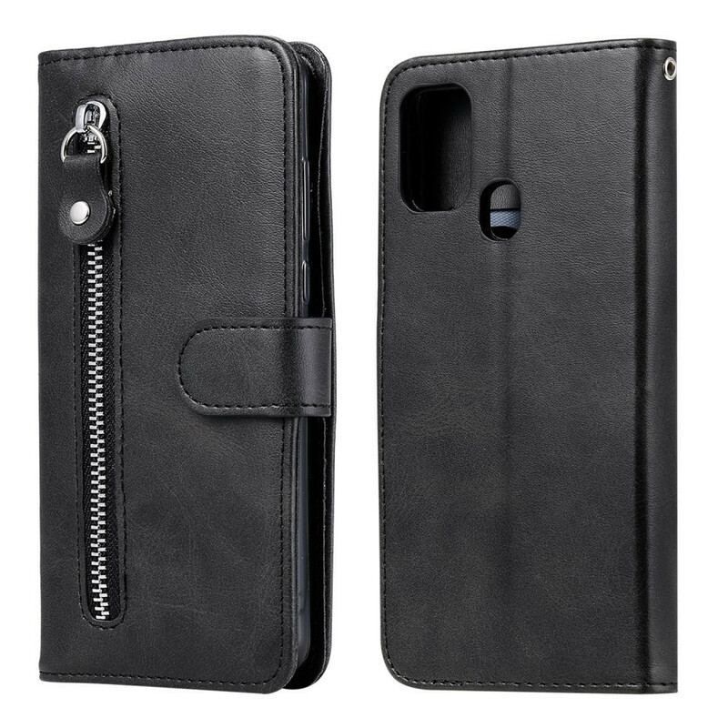 Housse Samsung Galaxy M31 Vintage Porte-Monnaie