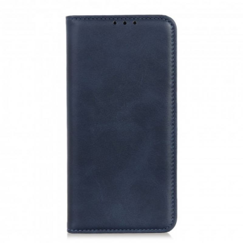 Flip Cover Motorola Edge 20 Cuir Fendu Design