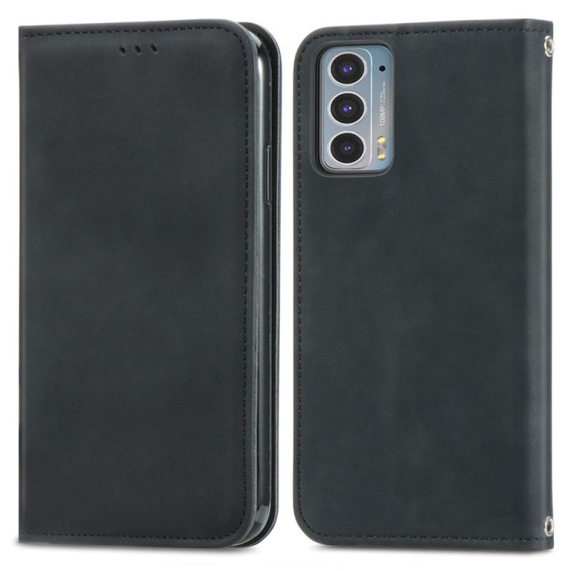 Flip Cover Motorola Edge 20 Skin-Touch Design