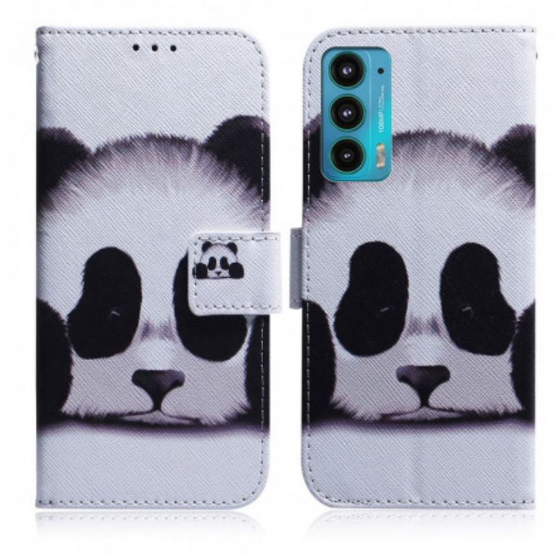 Housse Motorola Edge 20 Face de Panda