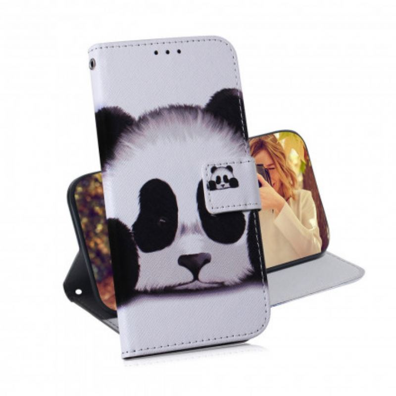 Housse Motorola Edge 20 Face de Panda