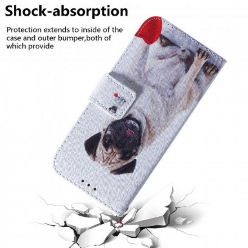 Housse Motorola Edge 20 Pug Dog