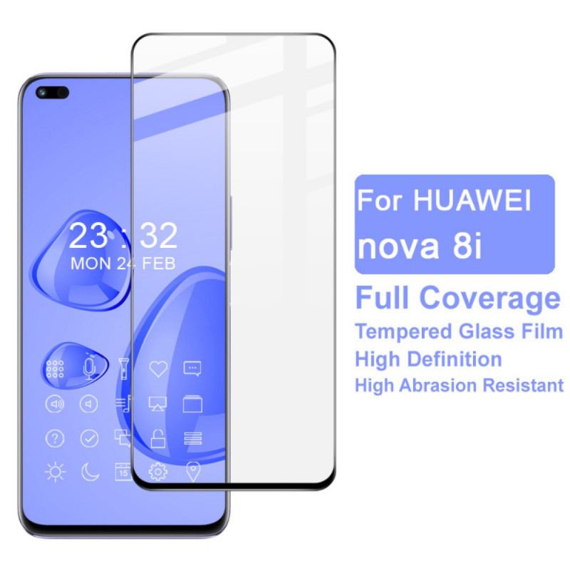 Protection Écran Verre Trempé Contours Noirs Honor 50 Lite / Huawei Nova 8i