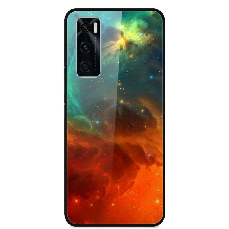 Coque Vivo Y70 Ciel Rouge et Vert