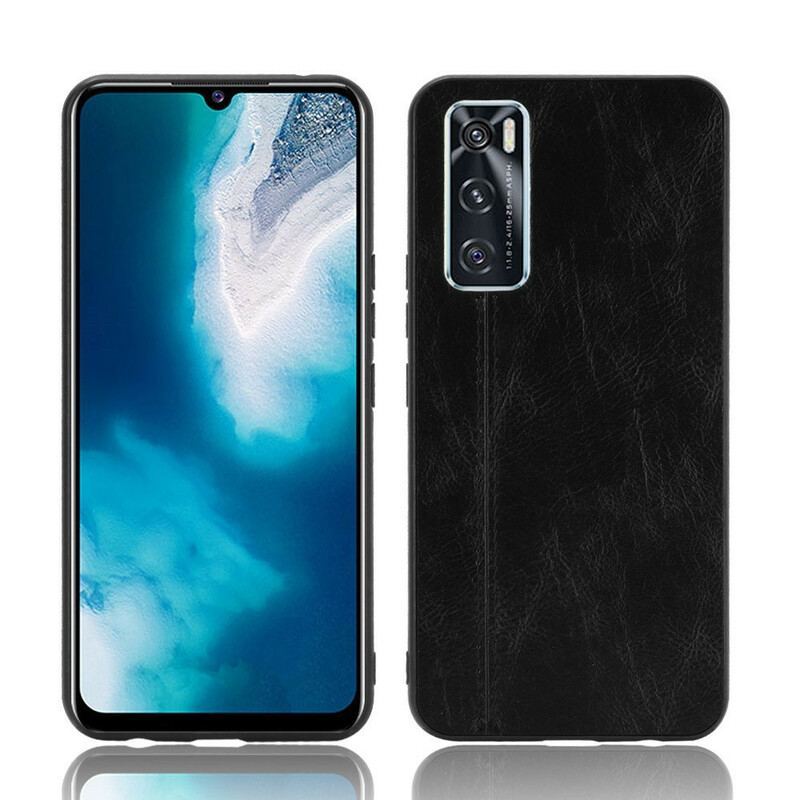 Coque Vivo Y70 Style Cuir Coutures