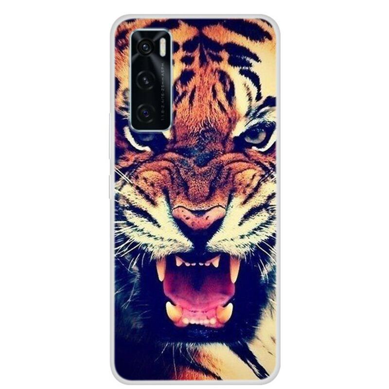 Coque Vivo Y70 Tigre de Face