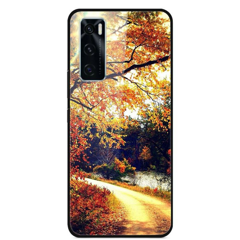 Coque Vivo Y70 Verre Trempé Forêt