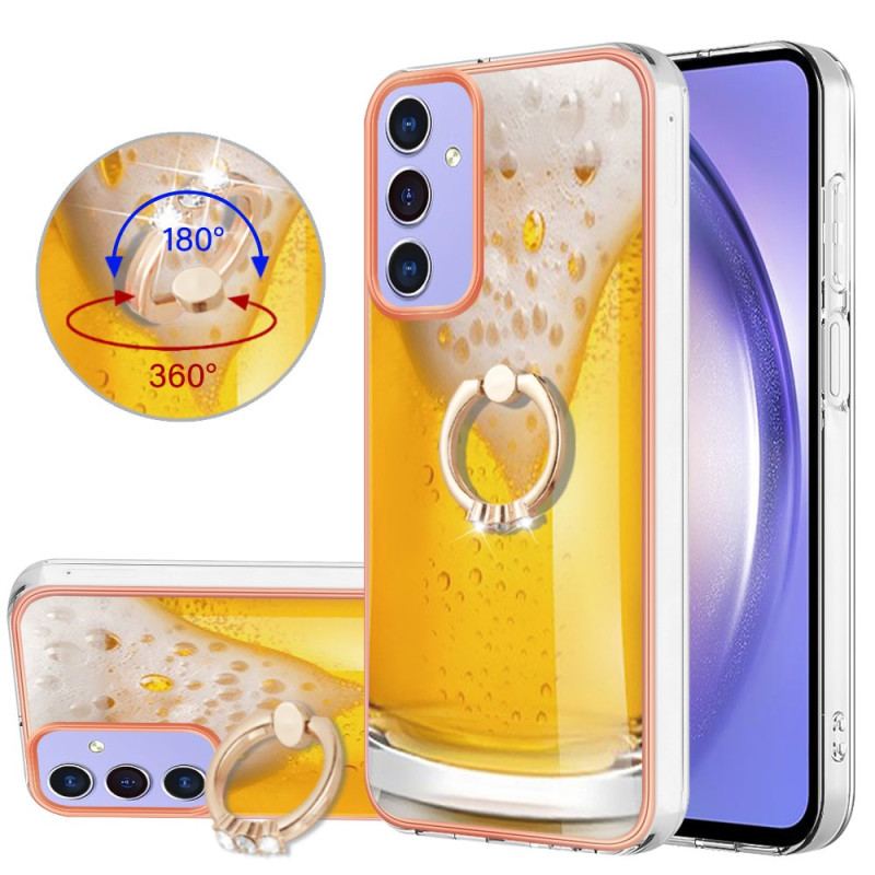 Coque Samsung Galaxy A15 5G Anneau-Support Motif Fun