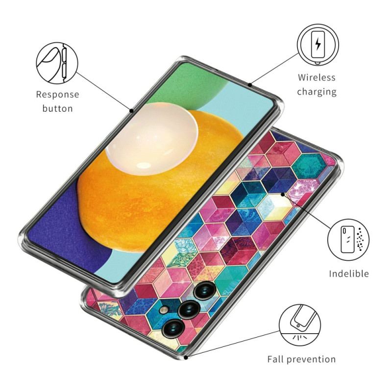 Coque Samsung Galaxy A15 5G Blocs Colorés