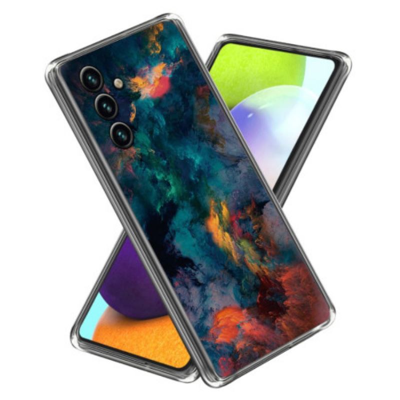 Coque Samsung Galaxy A15 5G Nuages Colorés