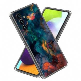 Coque Samsung Galaxy A15 5G Nuages Colorés