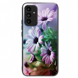 Coque Samsung Galaxy A15 5G / A15 Verre Trempé Chrysanthèmes