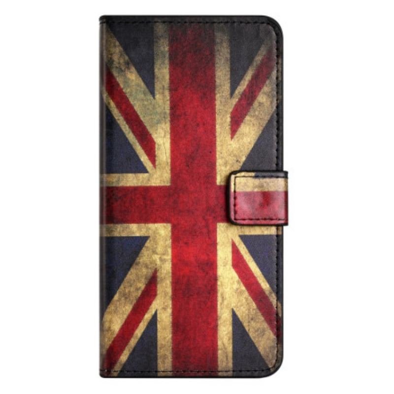 Housse Samsung Galaxy A15 5G Drapeau Anglais Vintage