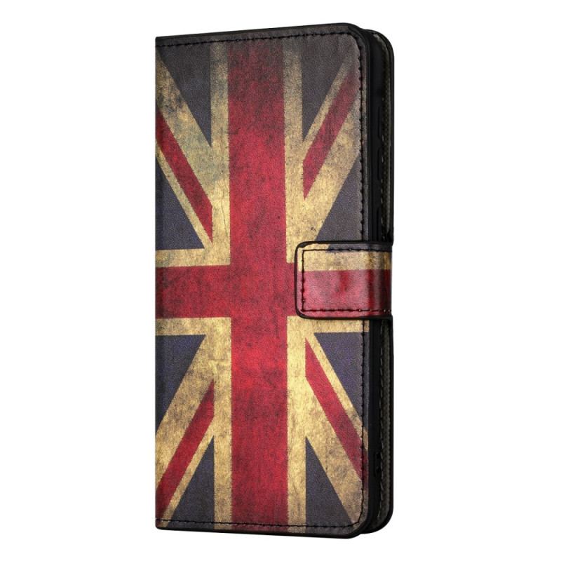 Housse Samsung Galaxy A15 5G Drapeau Anglais Vintage