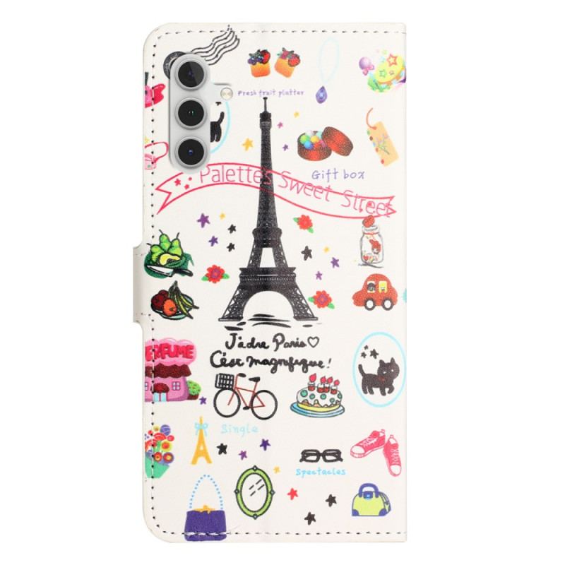 Housse Samsung Galaxy A15 5G I Love Paris