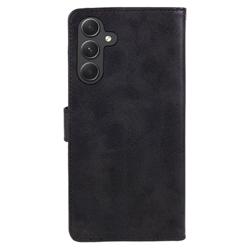 Housse Samsung Galaxy A15 5G Style Cuir Mat à Lanière