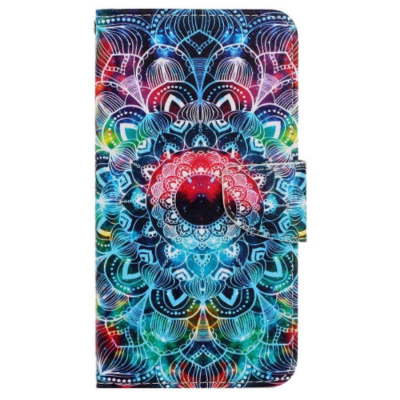 Housse Samsung Galaxy A15 5G Superbe Mandala à Lanière