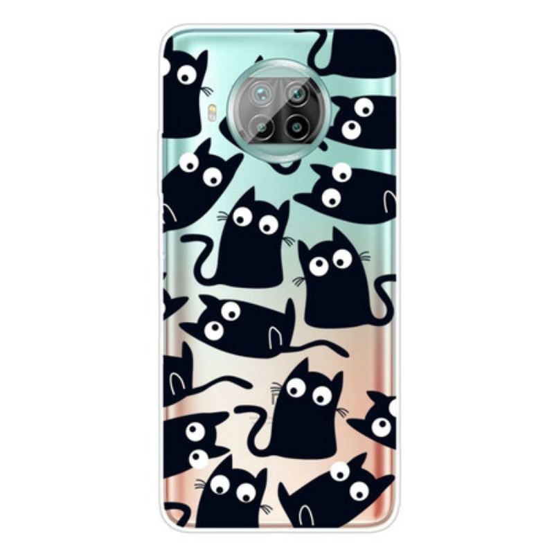 Coque Xiaomi Mi 10T Lite 5G / Redmi Note 9 Pro 5G Chats Noirs