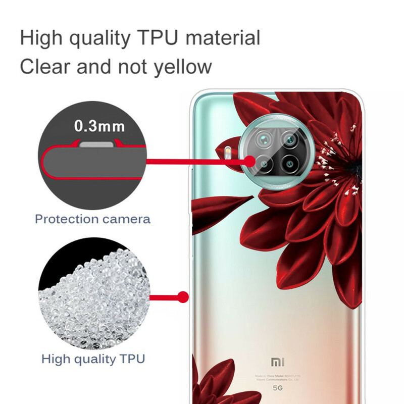 Coque Xiaomi Mi 10T Lite 5G / Redmi Note 9 Pro 5G Fleurs Sauvages