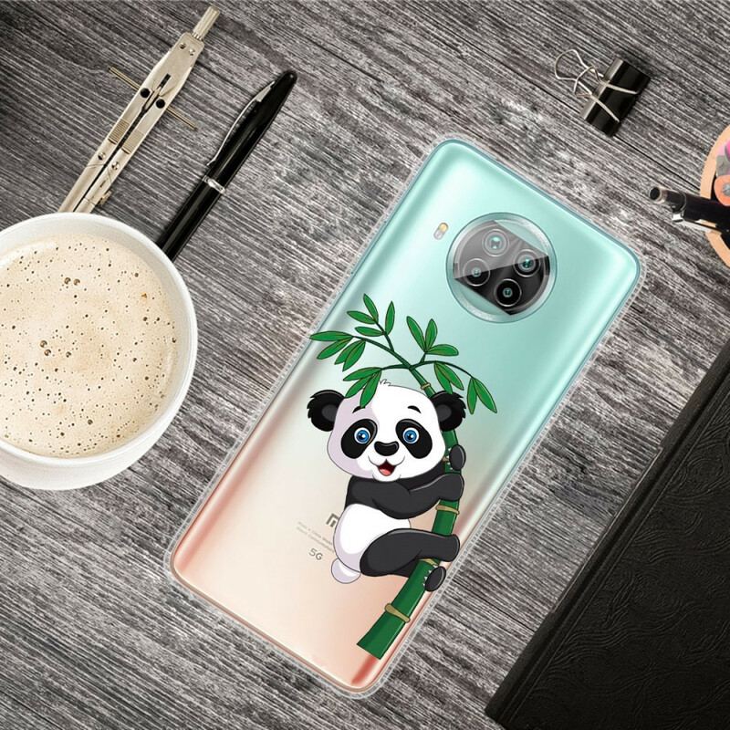 Coque Xiaomi Mi 10T Lite 5G / Redmi Note 9 Pro 5G Panda Sur Le Bambou