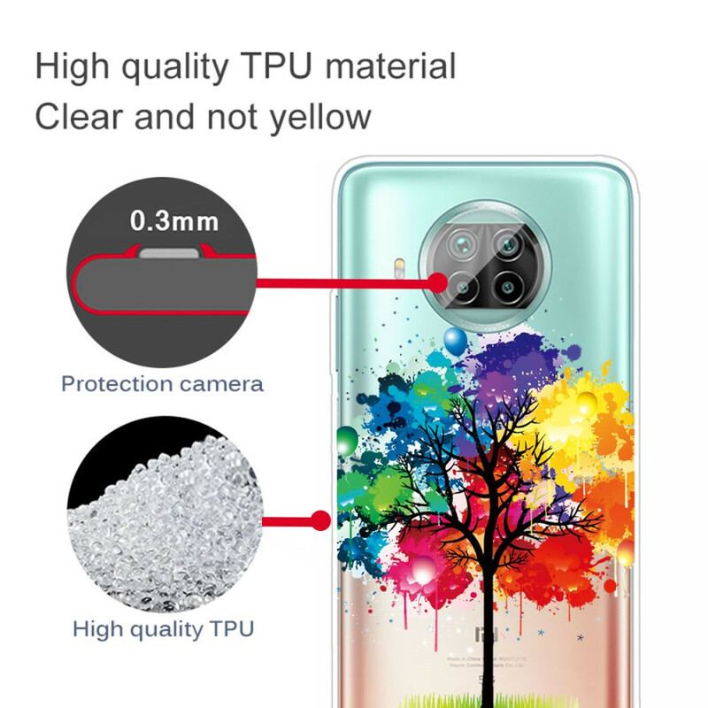 Coque Xiaomi Mi 10T Lite 5G / Redmi Note 9 Pro 5G Transparente Arbre