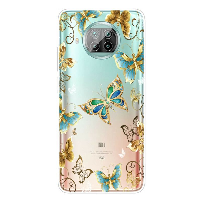 Coque Xiaomi Mi 10T Lite 5G / Redmi Note 9 Pro 5G Vol de Papillons