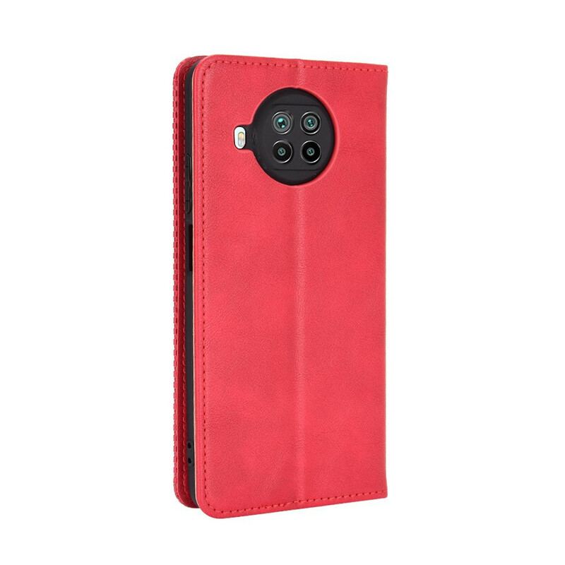 Flip Cover Xiaomi Mi 10T Lite 5G / Redmi Note 9 Pro 5G Effet Vintage