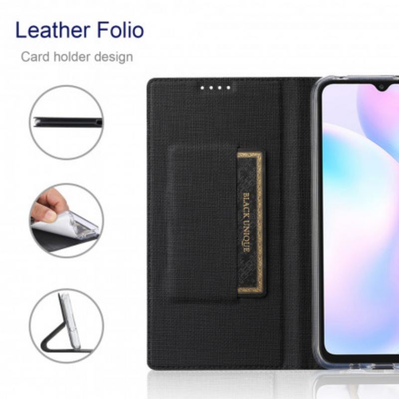 Flip Cover Xiaomi Mi 10T Lite 5G  / Redmi Note 9 Pro 5G Texturée VILI DMK